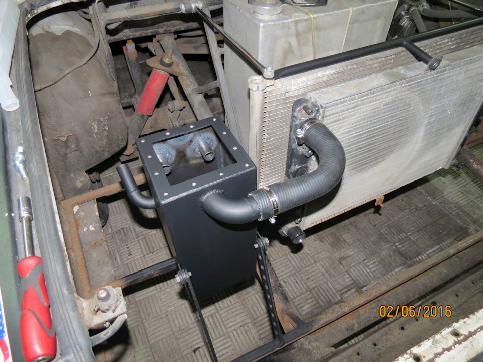 water / air intercooler 1