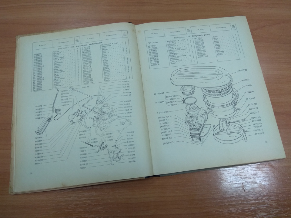 Ранній каталог деталей Волга ГАЗ-24 '1970. Проданий :) 4