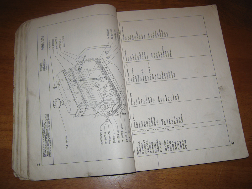 Волга ГАЗ-24, ГАЗ-24-02, ГАЗ-24-03. Каталог деталей 5