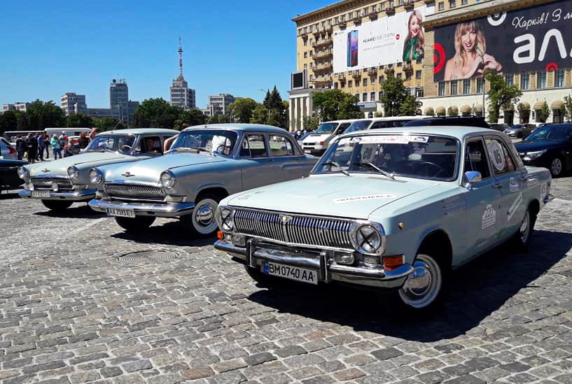 Авто ретро виставка ТК Самохід 5