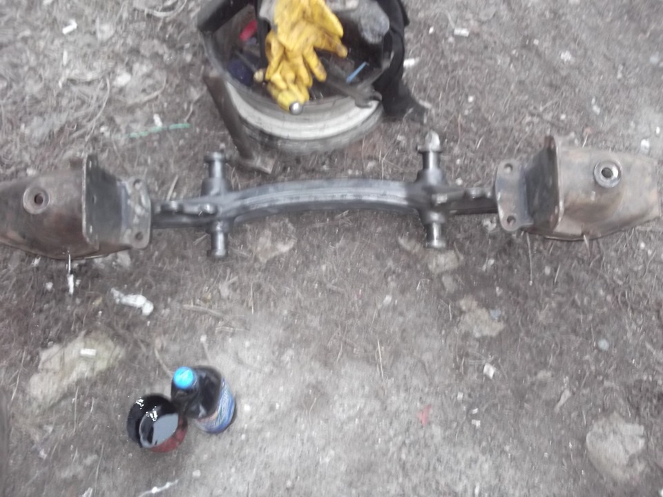 Заміна передньої балки 3