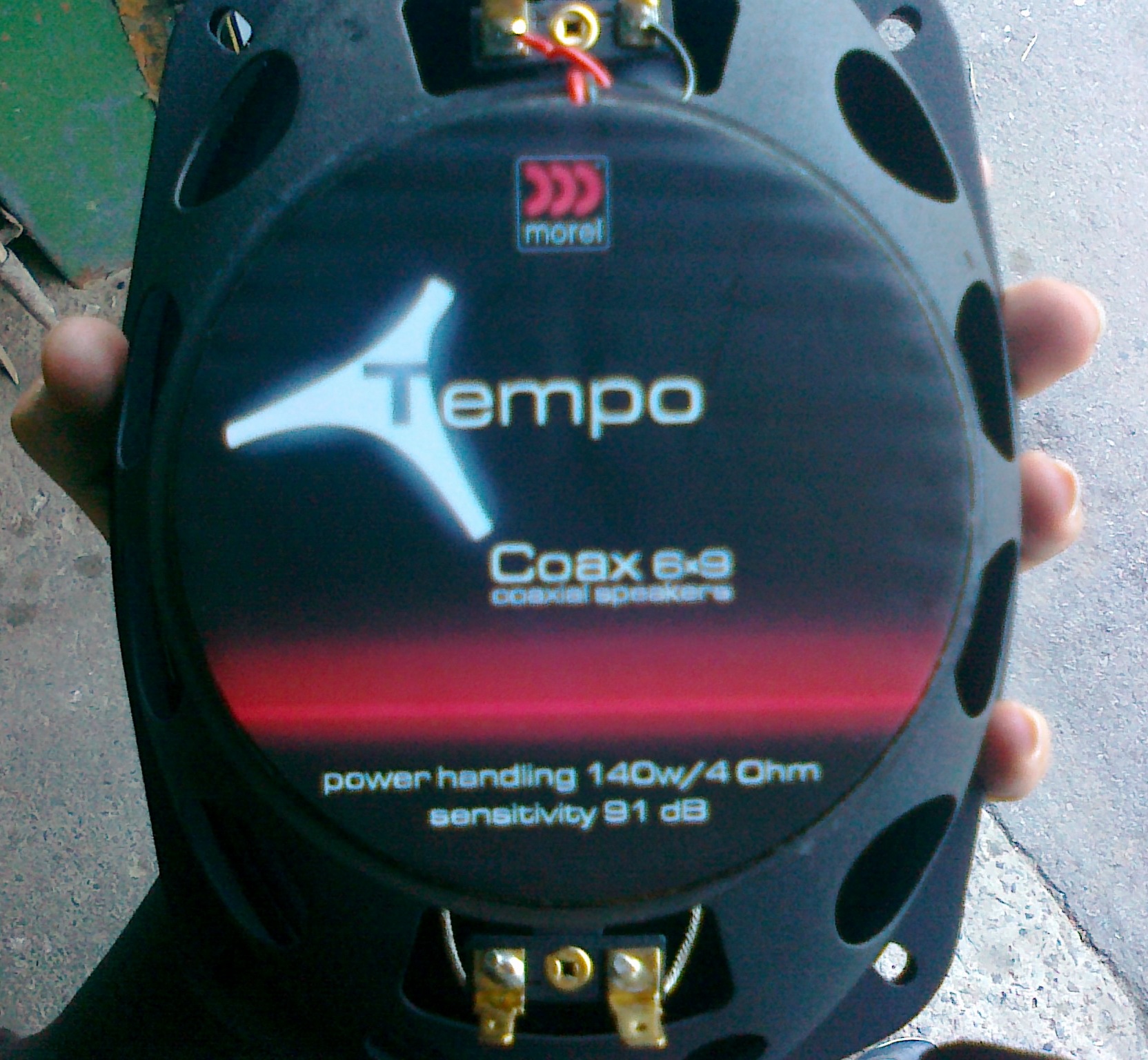 Новий тил Morel Tempo Coax 6x9 5