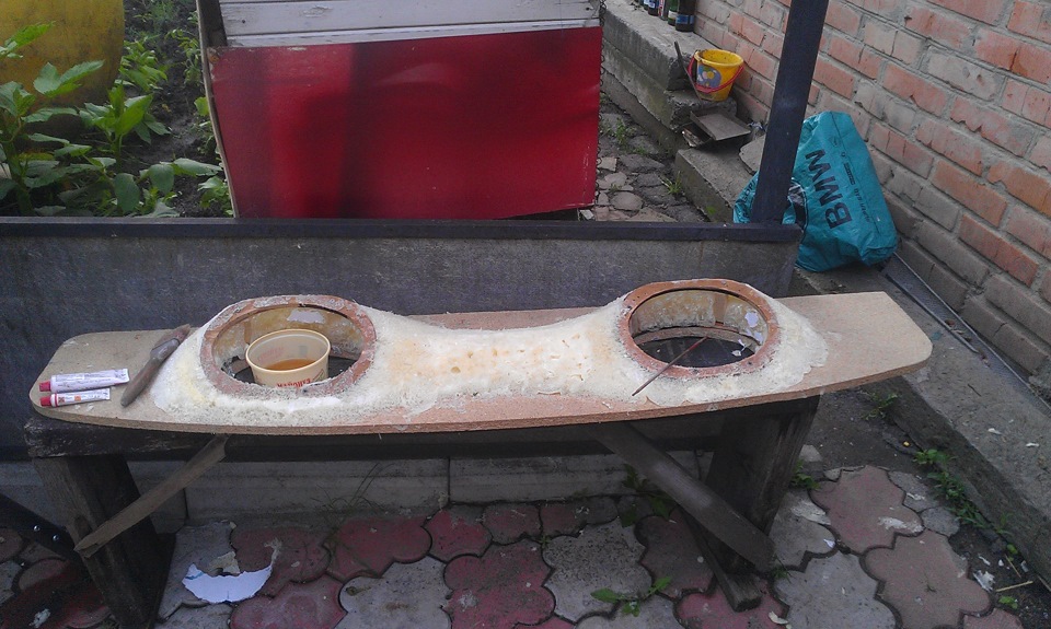 ПОЧАВ РОБОТУ НАД ЗАДНІЙ ПОЛИЦЮ 4