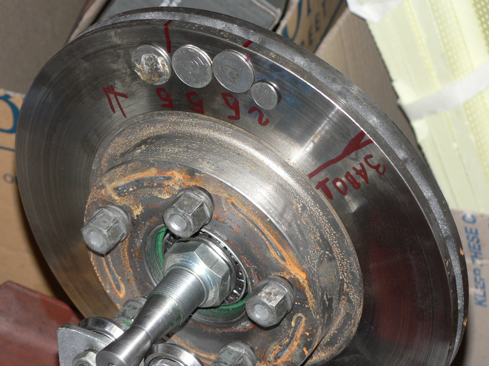 Балансування гальмівних дисків ГАЗ-3110. 5