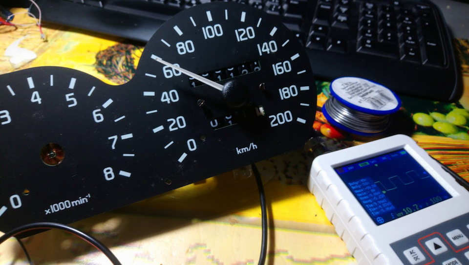 Бреше спідометр - ризькі прилади ГАЗ-3110 АР 60.380105(06) . Калібрування. 5