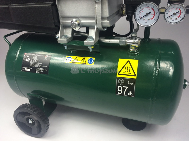 Компресор parkside lidl pko 270 1800w 24l( він же scheppach) 3