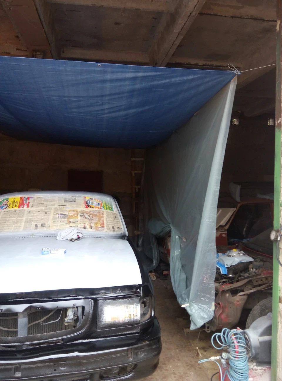 Продовжую фарбувати