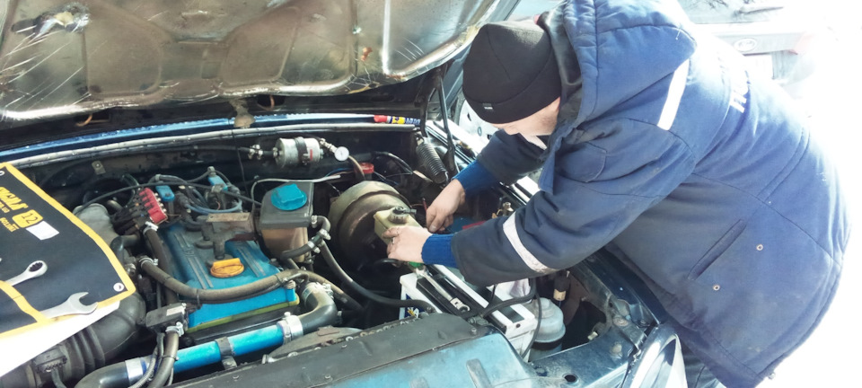 SUBARU вакуум + ГТЦ, на Волгу 3