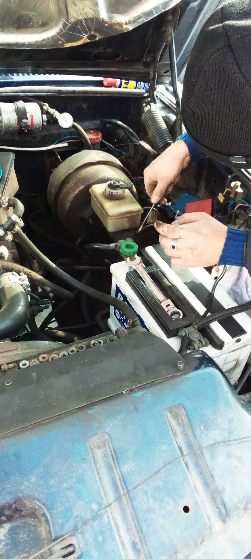 SUBARU вакуум + ГТЦ, на Волгу 4