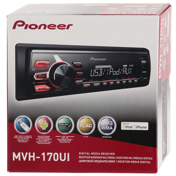 Заказал автомагнитолу Pioneer MVH-170UI 1