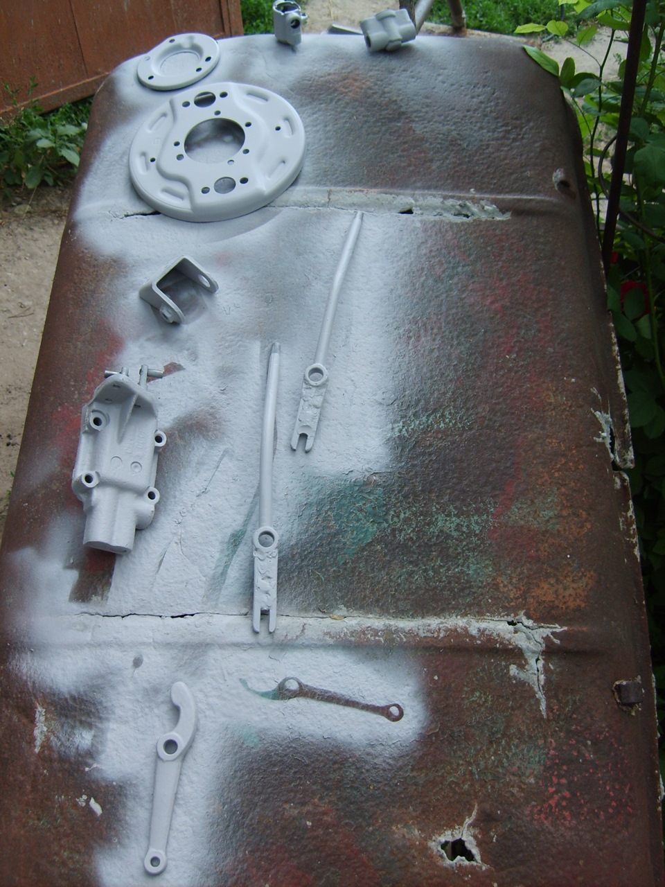 День другий, фарбування. 4