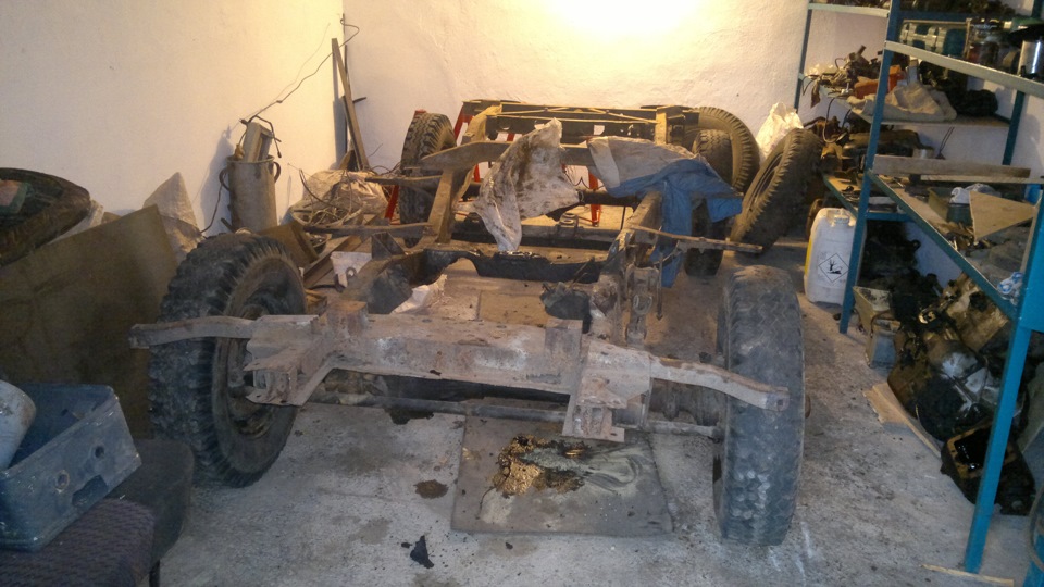 Розібраний ГАЗІК 1
