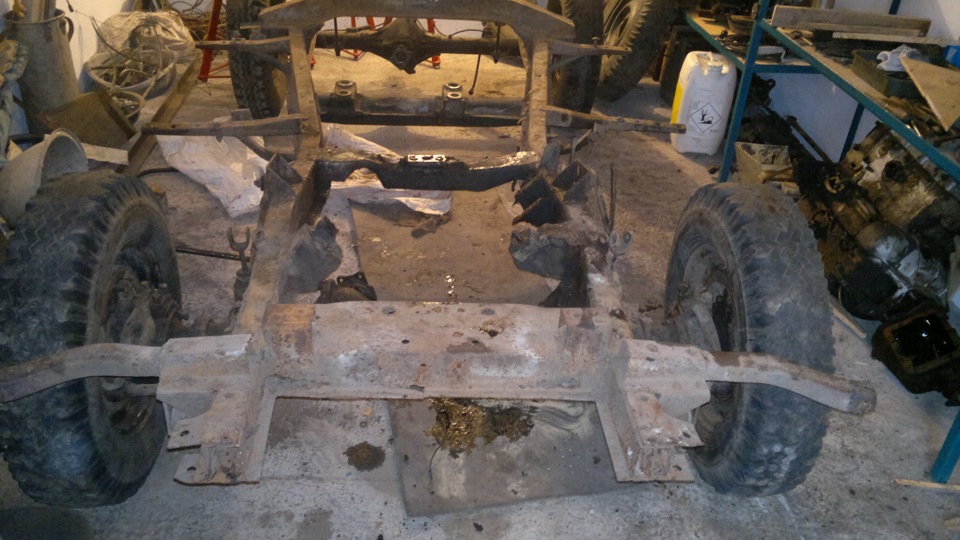 Розібраний ГАЗІК 2