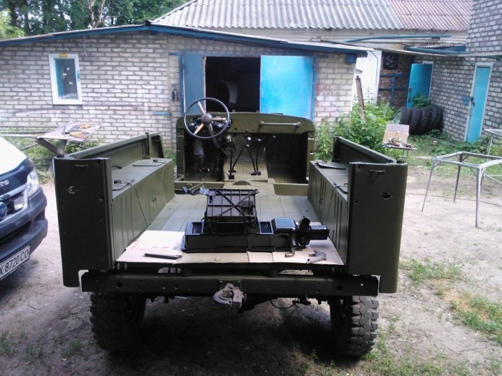 Фарбування Газика 4