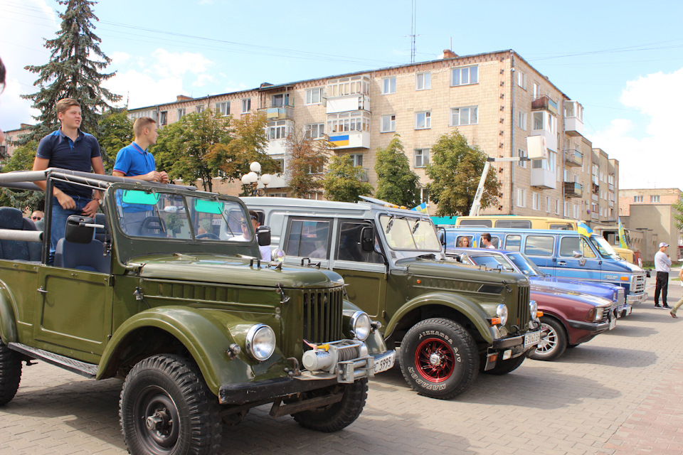 Ретро пробіг м. Ковель на День Незалежності 5