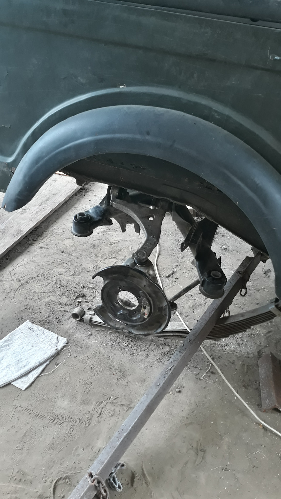 Подрамник Lexus. Початок 4