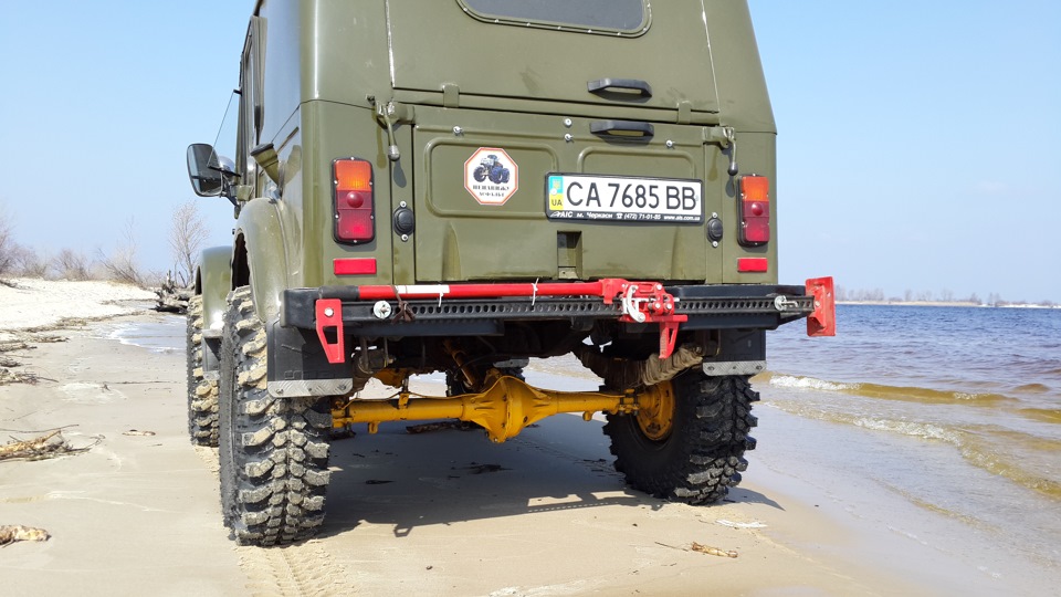 Задній бампер. 4