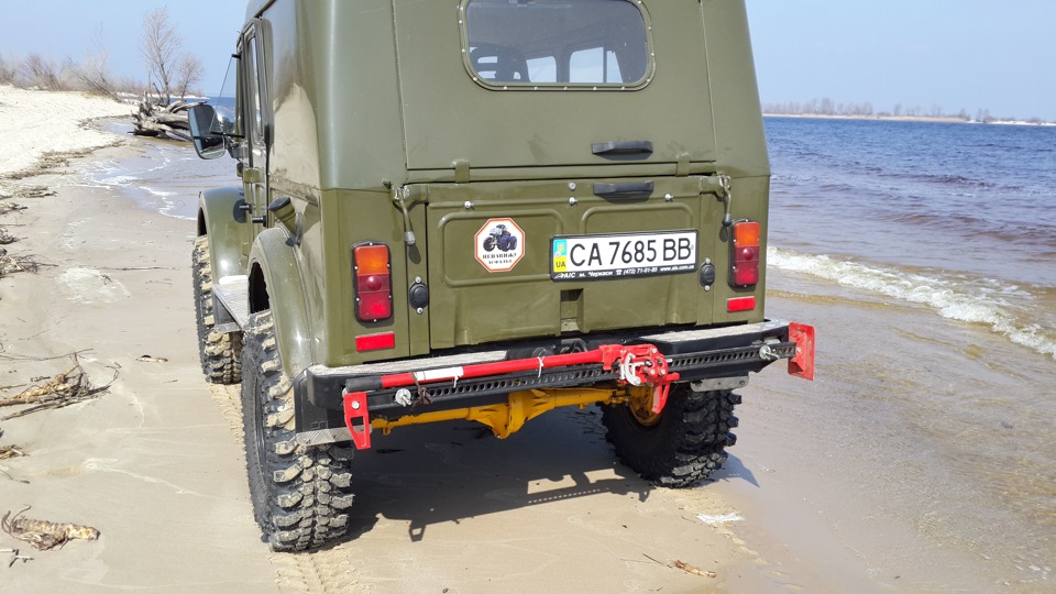 Задній бампер. 3