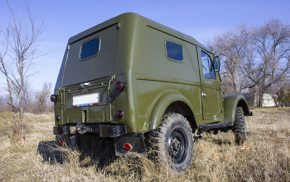 Новий ГАЗ-69! Нарешті в рідному кольорі. 4