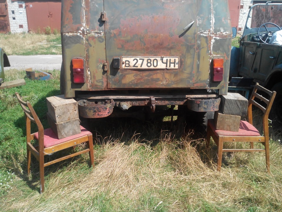 Вкотили міст, витягли раму 5