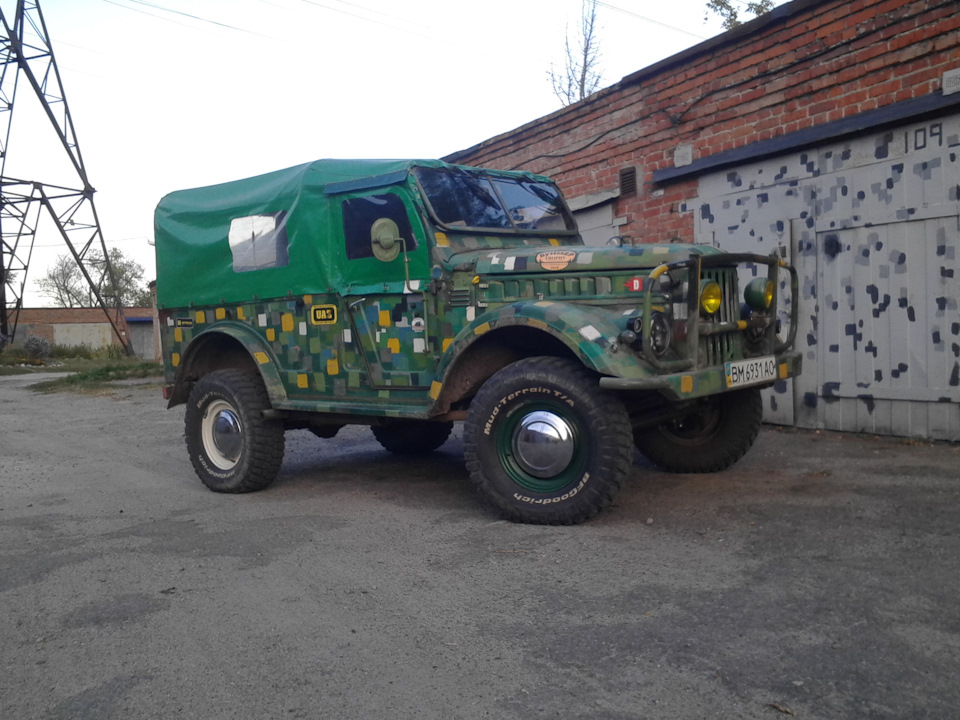 №183 Ковпаки ГАЗ-21 на УАЗ 3