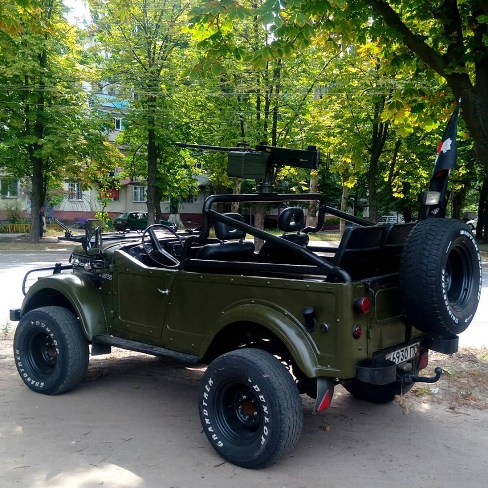 Газ 69 + Браунінг м2 1