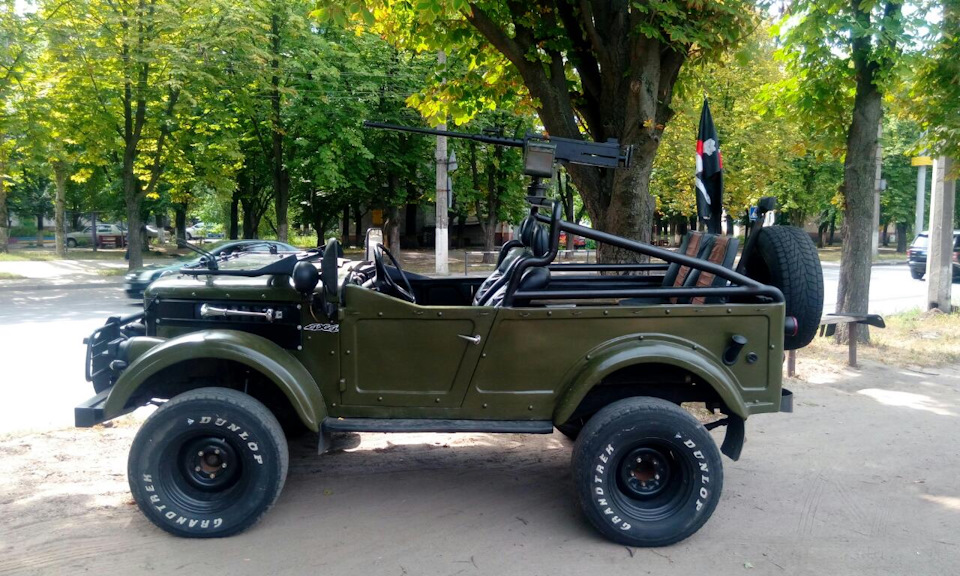 Газ 69 + Браунінг м2 2
