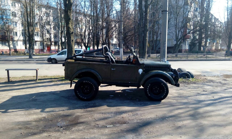 ГАЗ 69 - Встановив проставки 100мм 5