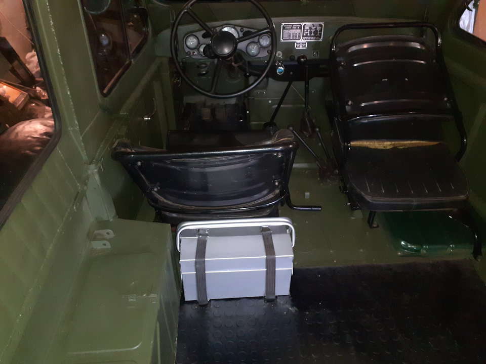 к-124, інструментальний ящик, підготовка до броду та понти 2