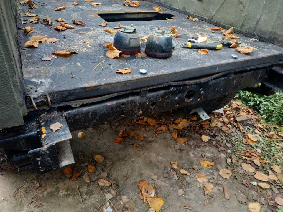 Газ69 на раму Хантера Прикладка 1 3