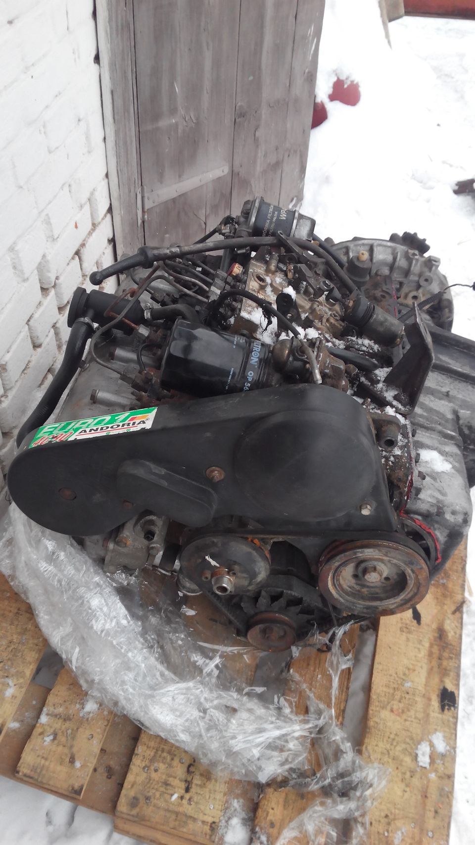 Приїхав двигун Андорія 4С90 1