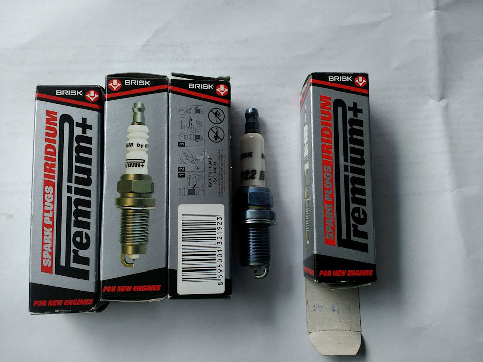 Свічки Iridium Premium+ BRISK 1922, Провід sentech copper cable, Модуль (котушка) запалювання 1