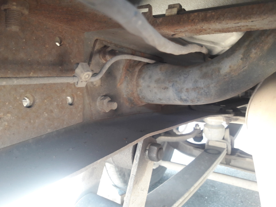 Заміна задніх ресор, останньої поперечки. Встановлення останнього підсилювача рами. 1