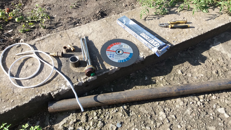 Підігрів ОЖ від мережі 220в, своїми руками! 1