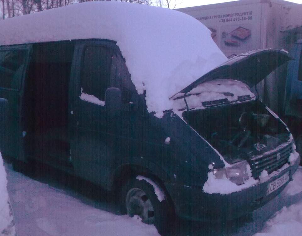 Запуск моєї Ластівки в -20*С 1