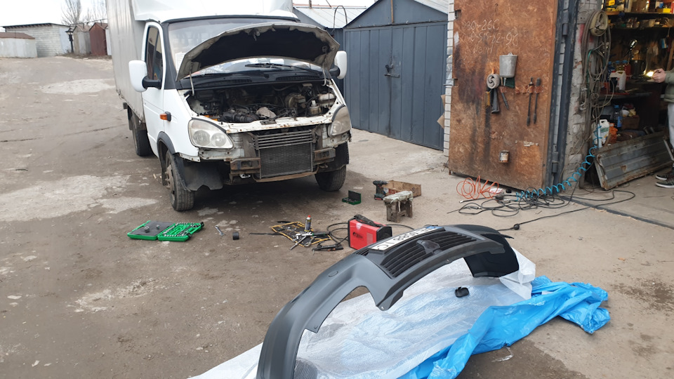 Новий бампер з газель бізнес 2
