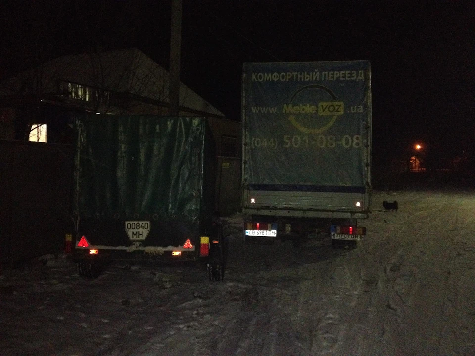 # Рейс Ніжин-Київ-Кременчук-Ніжин з причепом…