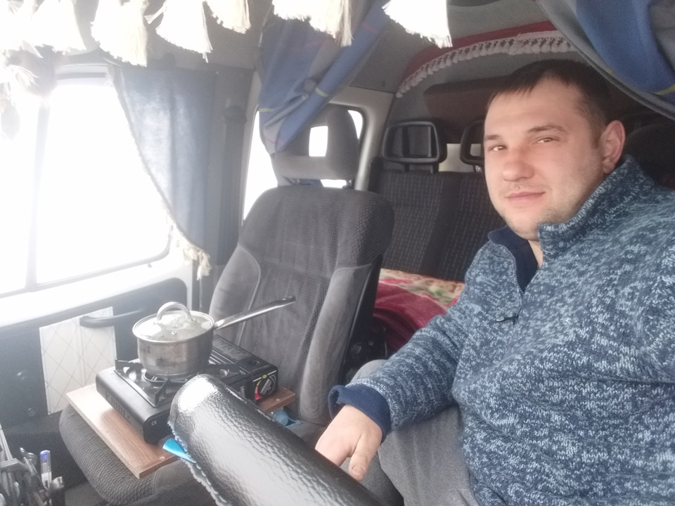 # Тимчасовий тент на причіп…Перший рейс із причепом… 4