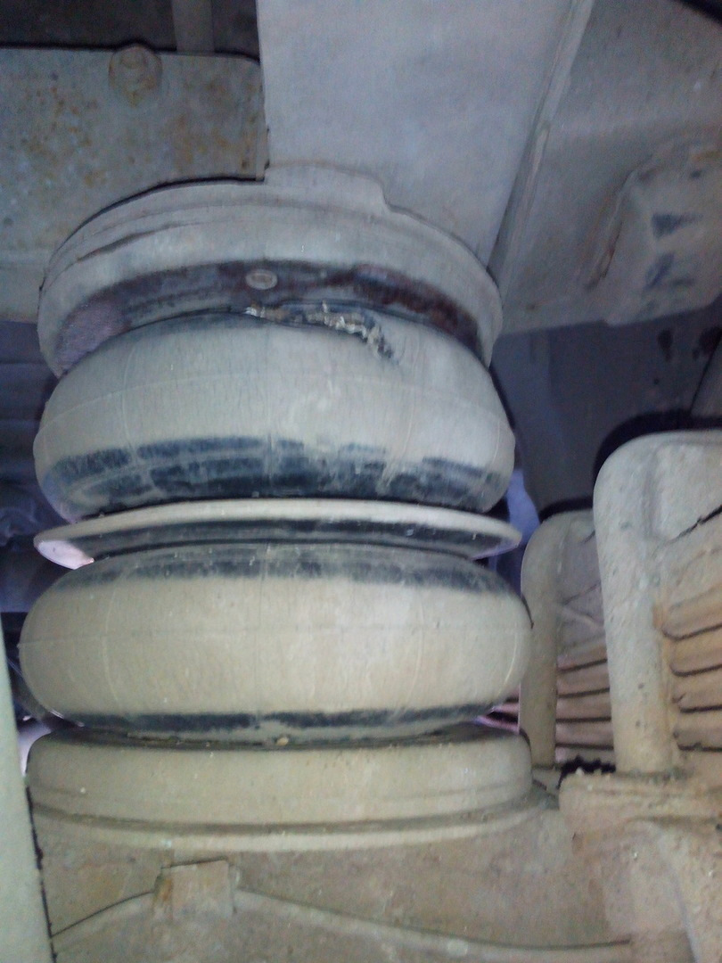 44. Пневмопідвіска на Газель 1