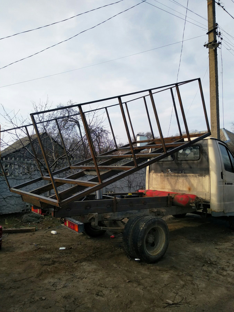Перший підйом кузова 1