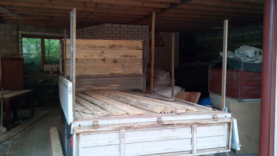 Нарощування бортів та підняття висоти тенту. 3