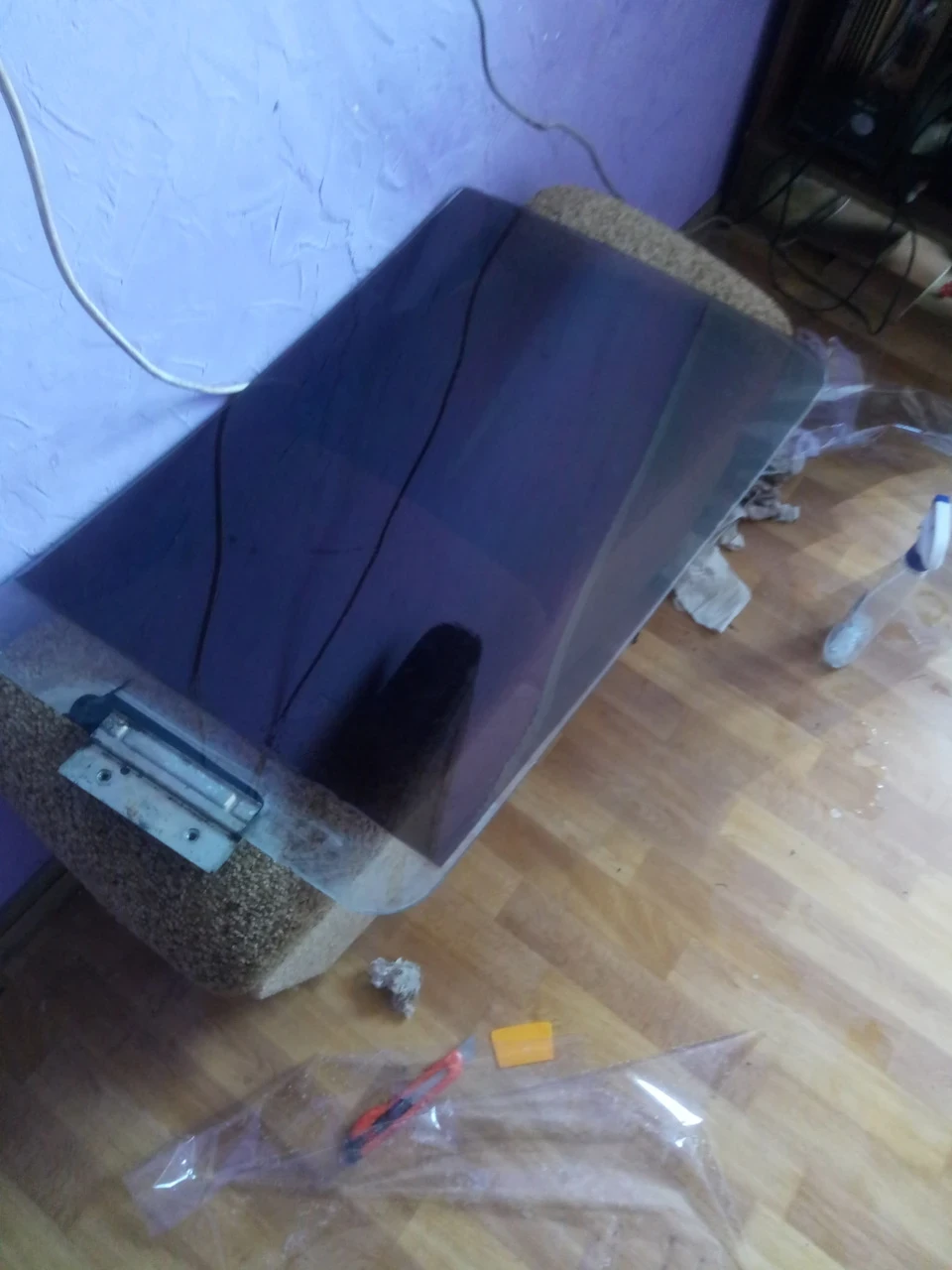Тонування на білій газелі