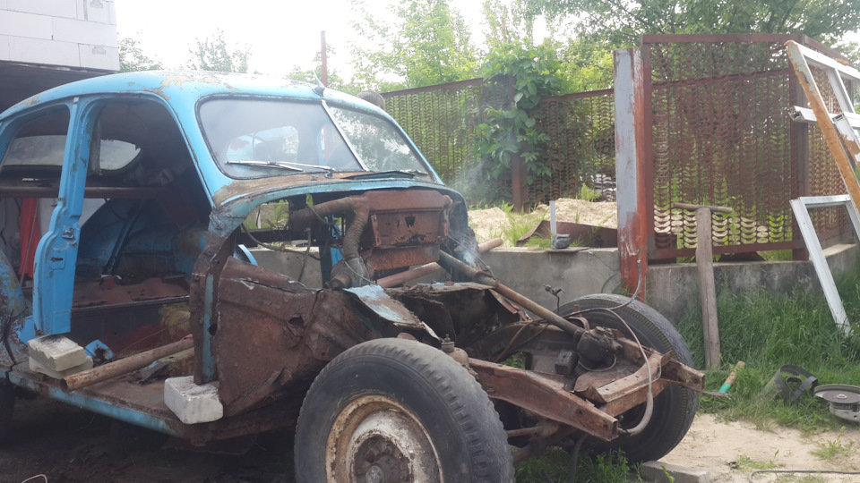 Дах залишився - днище поїхало в прямому розумінні слова ... 1