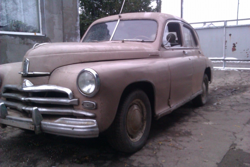 ГАЗ М-20 Перемога, під реставрацію... 3