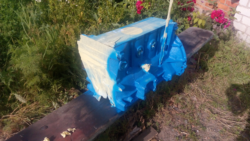 Фарбування блоку ДВЗ 5