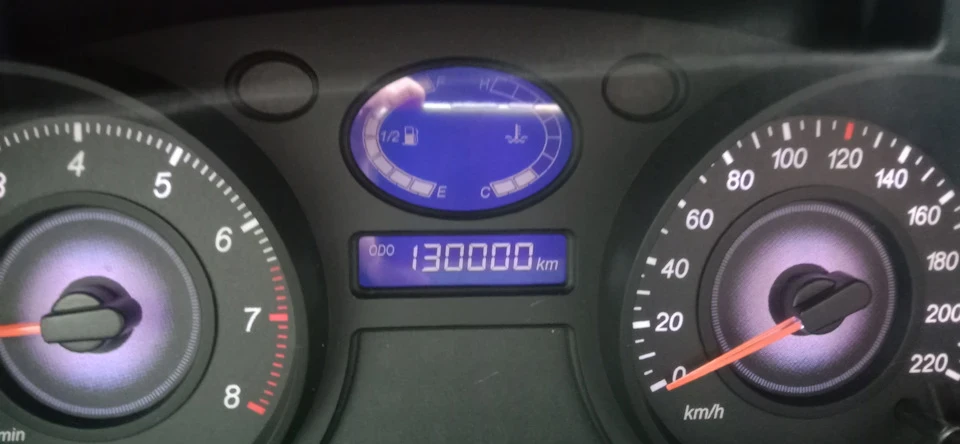 130000 км.