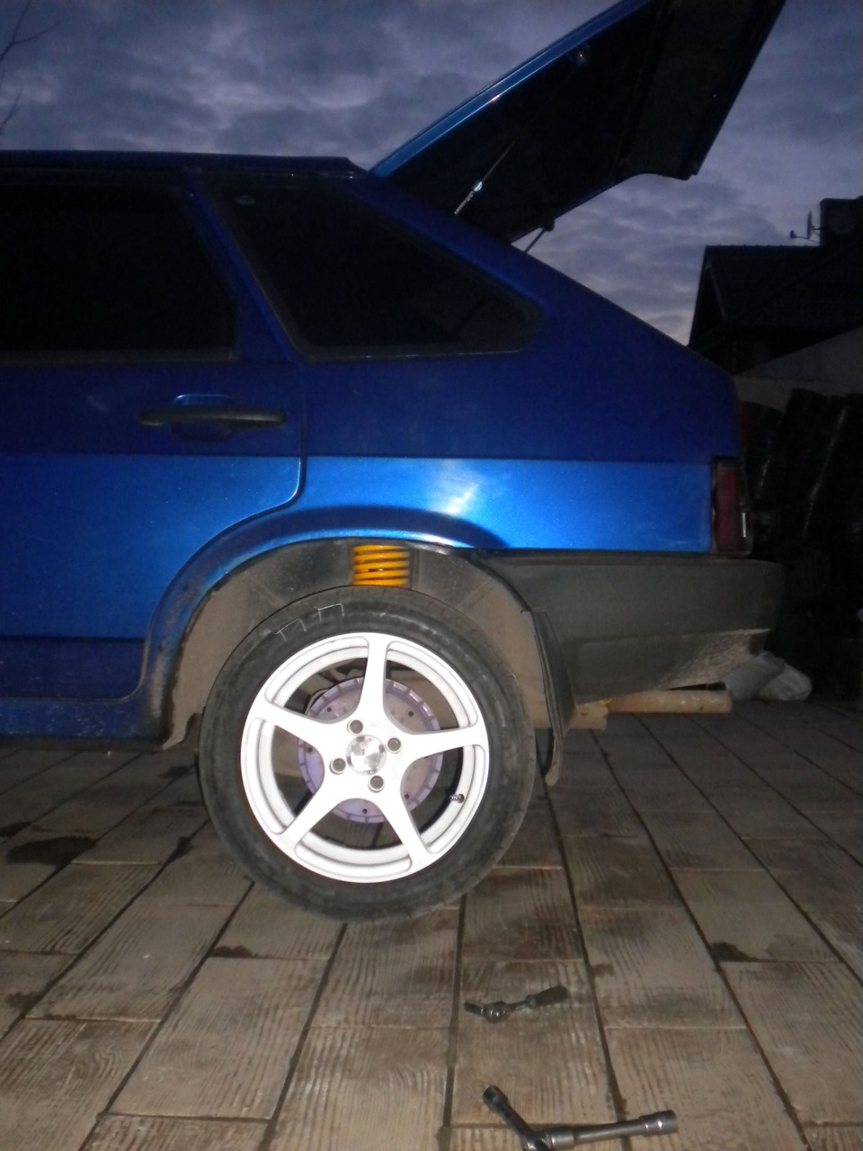 Прикладка моїх дисків на ВАЗ 2109 3