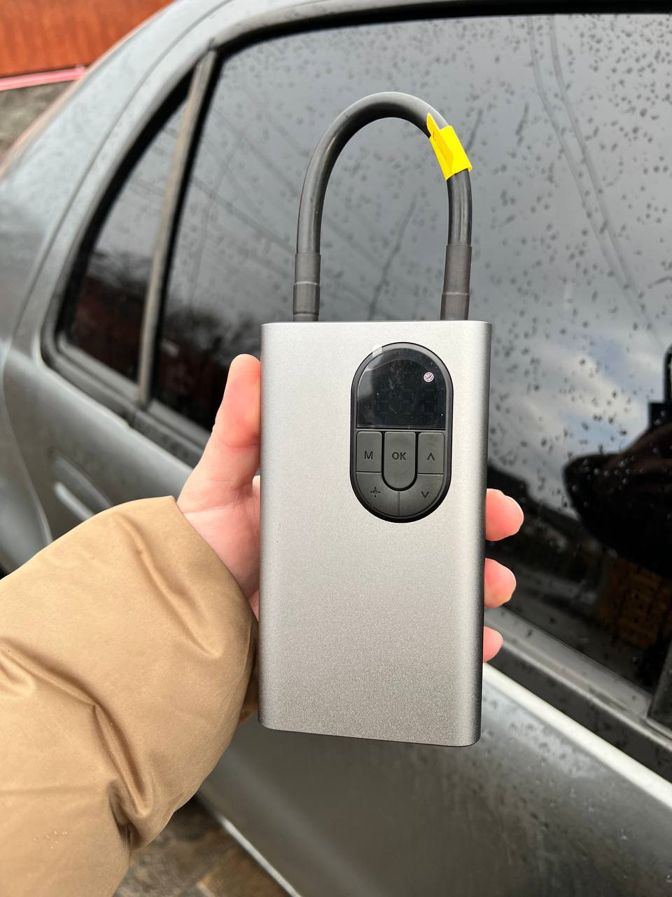 Плюшки для коліс (Датчики тиску шин TPMS та Портативний автокомпресор) 4