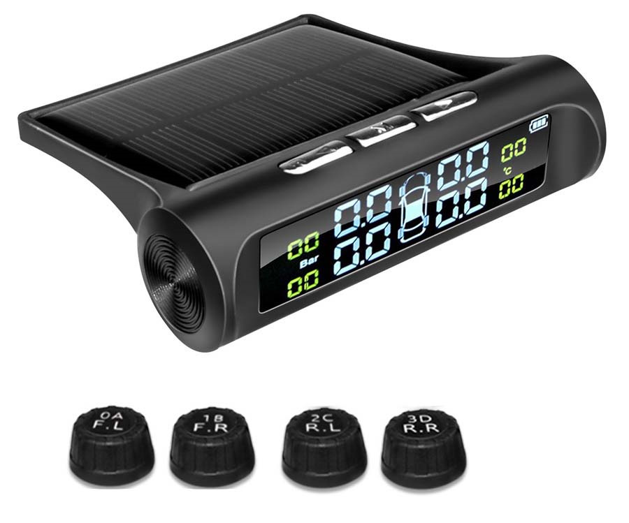Плюшки для коліс (Датчики тиску шин TPMS та Портативний автокомпресор) 1