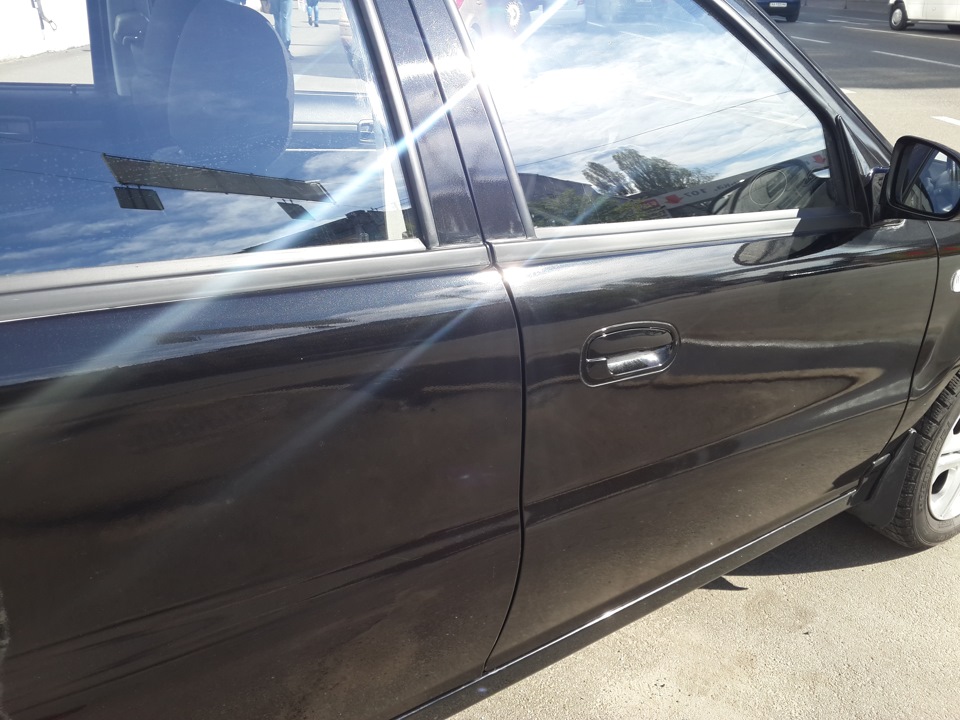 Поліровка ЛКП Doctor Wax ПОЛІРОЛЬ ПОЛІФЛОН geely ck-2 3